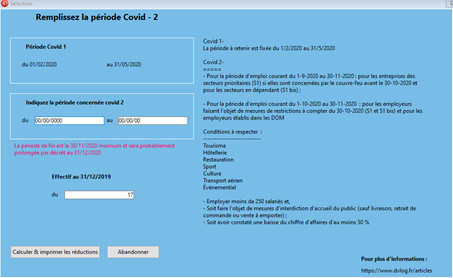 EXONÉRATIONS 2020 PÔLE EMPLOI SPECTACLE MISE À JOUR 15.X.9.3